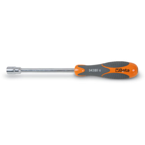 Beta 943BX chiave a bussola con impugnatura bimateriale tipo lungo 7 mm