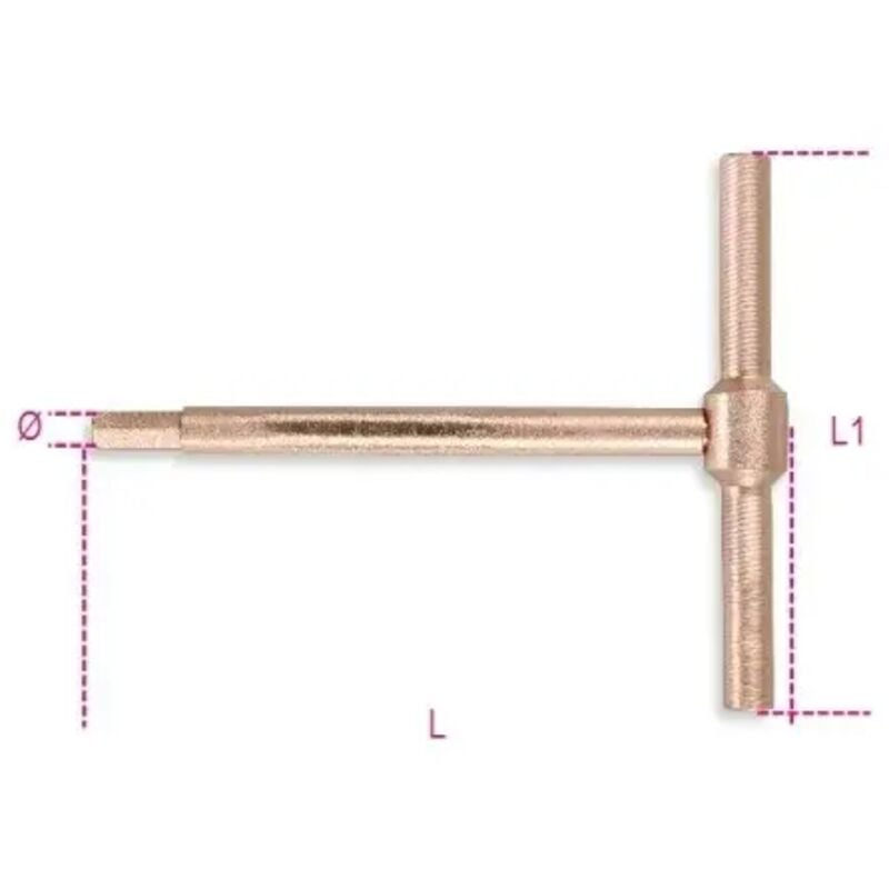 Beta - 951BA Chiave a t maschio esagonale