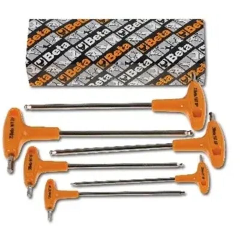 Beta - 96tbp/s6 jeu de clés à six pans creux avec poignée à bout sphérique