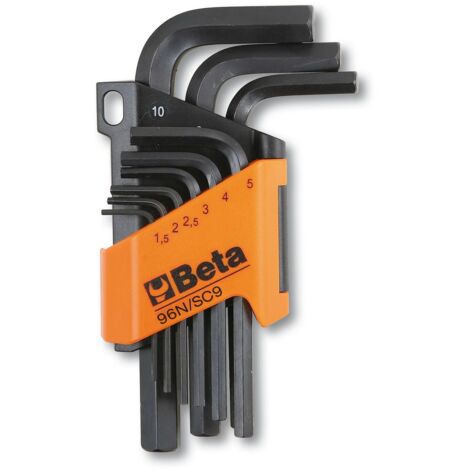 Set 6 Chiavi A Brugola Beta 951/S6 Con Impugnatura - Cromate, Professionali, Fatte In Italia - Foto 6