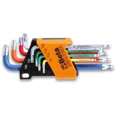 Set Chiavi a Testa Sferica Offset 8 pz 97BTX-C/SC8 Beta Tools
