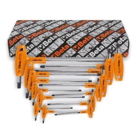 Beta 97TTX/S8 Serie chiavi maschio Torx con impugnatura 8 Pz.
