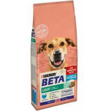 BETAﾮ Adult Light Dry Dog Food with Turkey 2kg - 13309