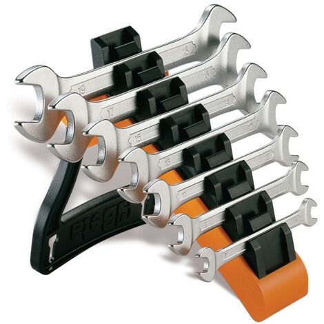 Beta art 55/SP7 serie 7 chiavi a forchetta doppie con supporto chiave combinata