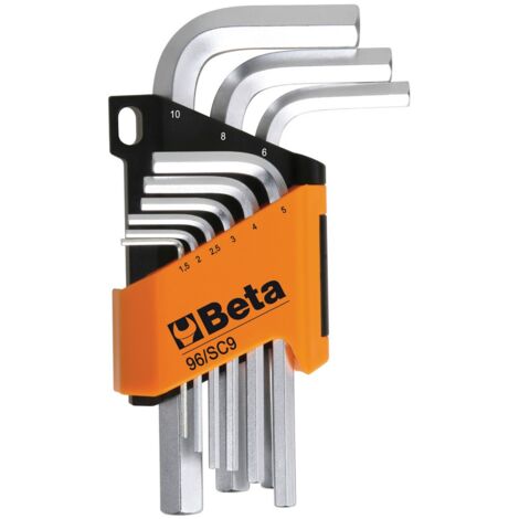 Beta art.  96/sc9/e10 serie chiavi esagonali