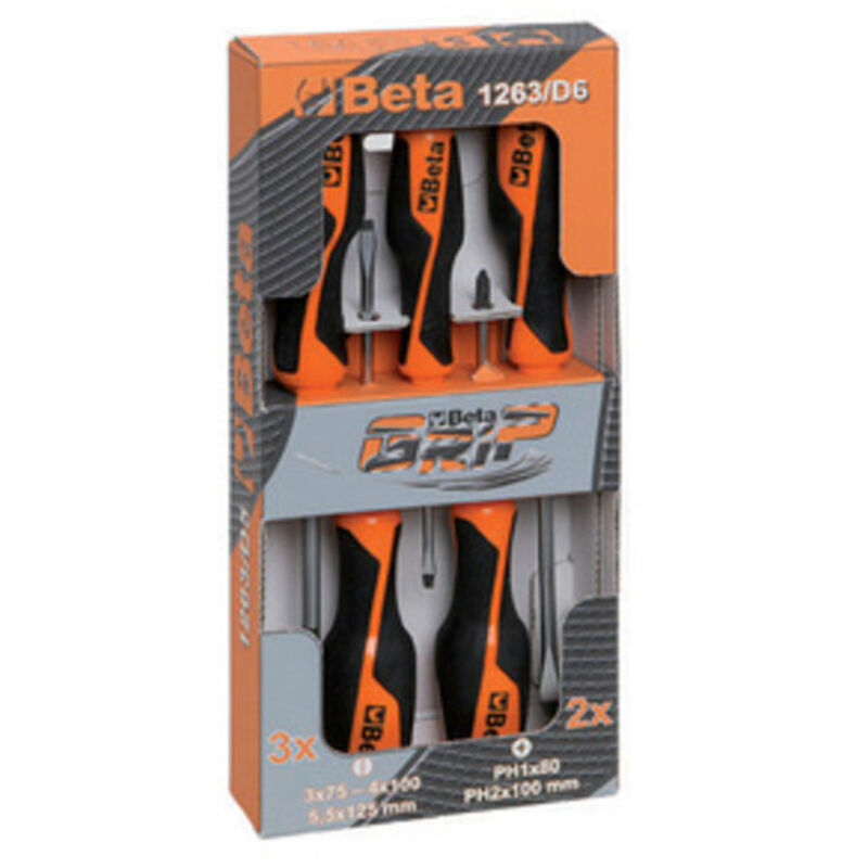 Beta art.1263/d6 serie 6 giraviti