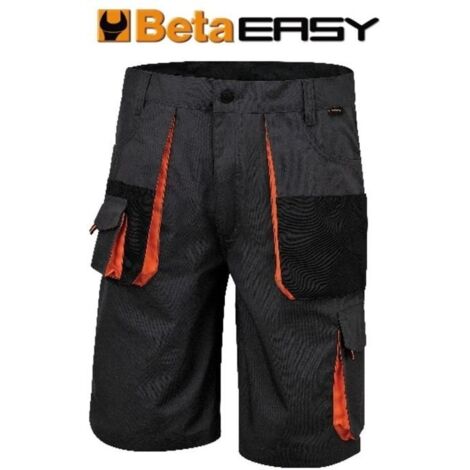 BETA Bermuda Easy Canvas Grigio Tg. XXXXL