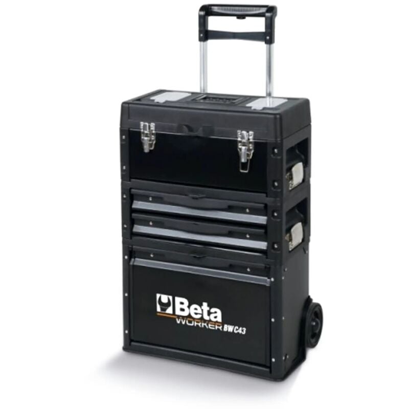 Beta - Chariot à outils bw 4300E/21 avec 212 outils gratuits