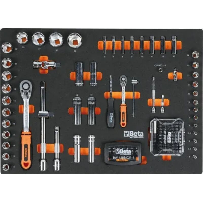 Image of Beta - bw MC04-2 Termoformato morbido con assortimento 137 Pz.