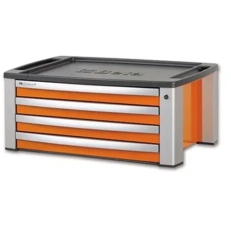 beta c39t Commode portable 4 tiroirs - Orange