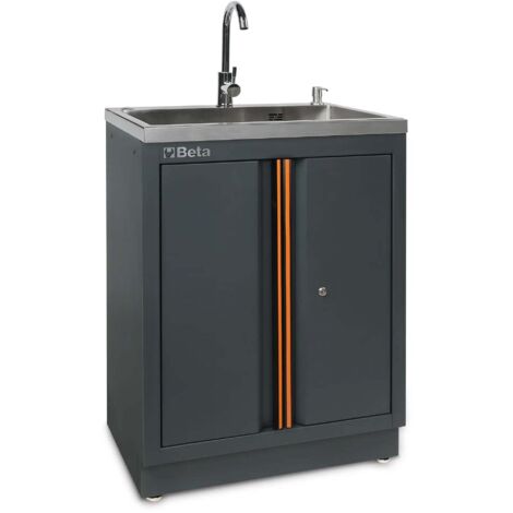 Beta C45PRO 2.0 ML Modulo fisso con lavandino per arredo officina