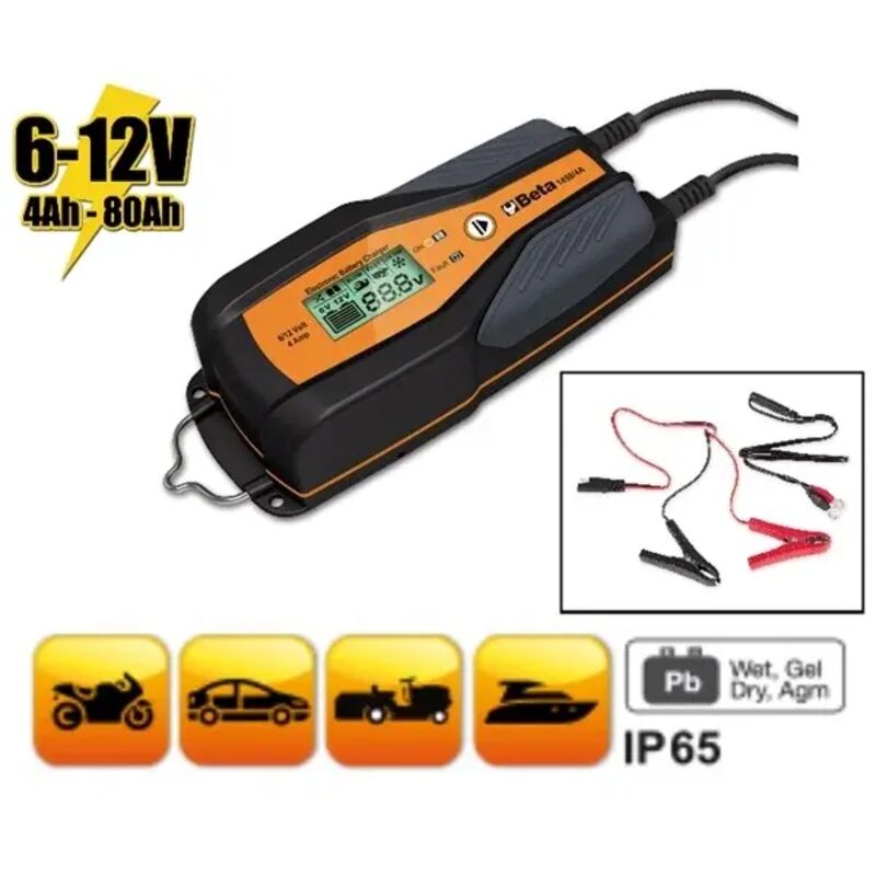 Chargeur électronique multifonction 6-12v Beta 1498/4a