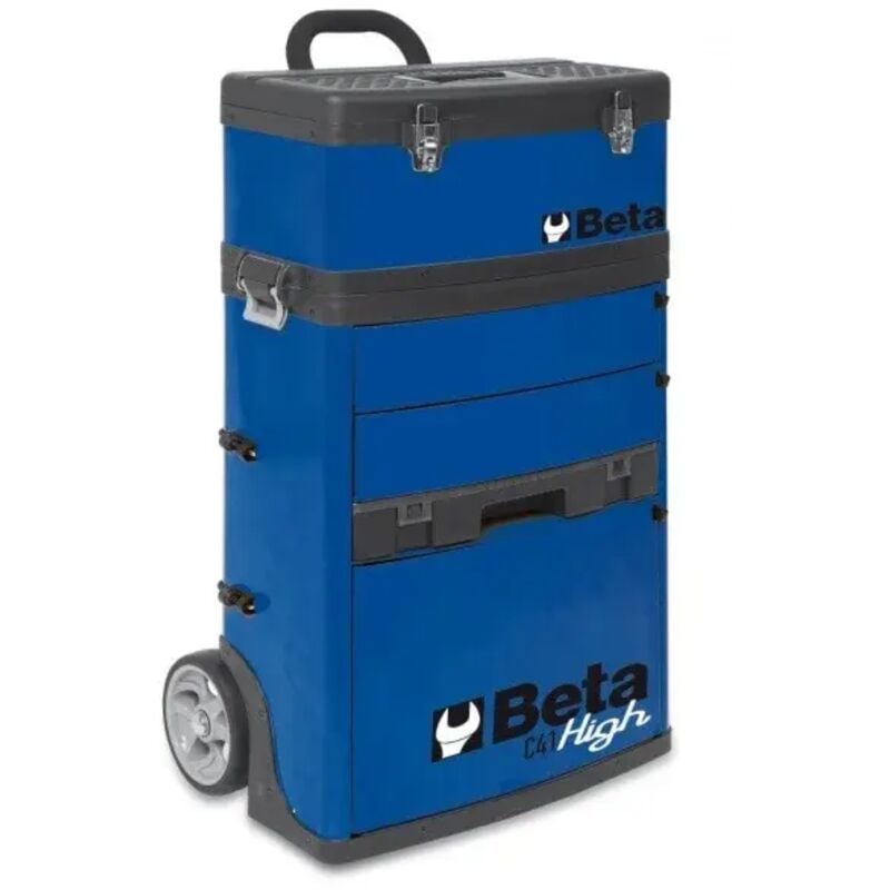 Beta Tools - Beta C41H Chariot à outils 2 modules - Bleu