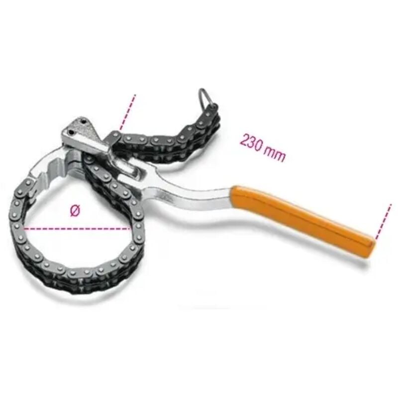 Beta - Clé à chaîne double filtre à huile 1488l - 60/160