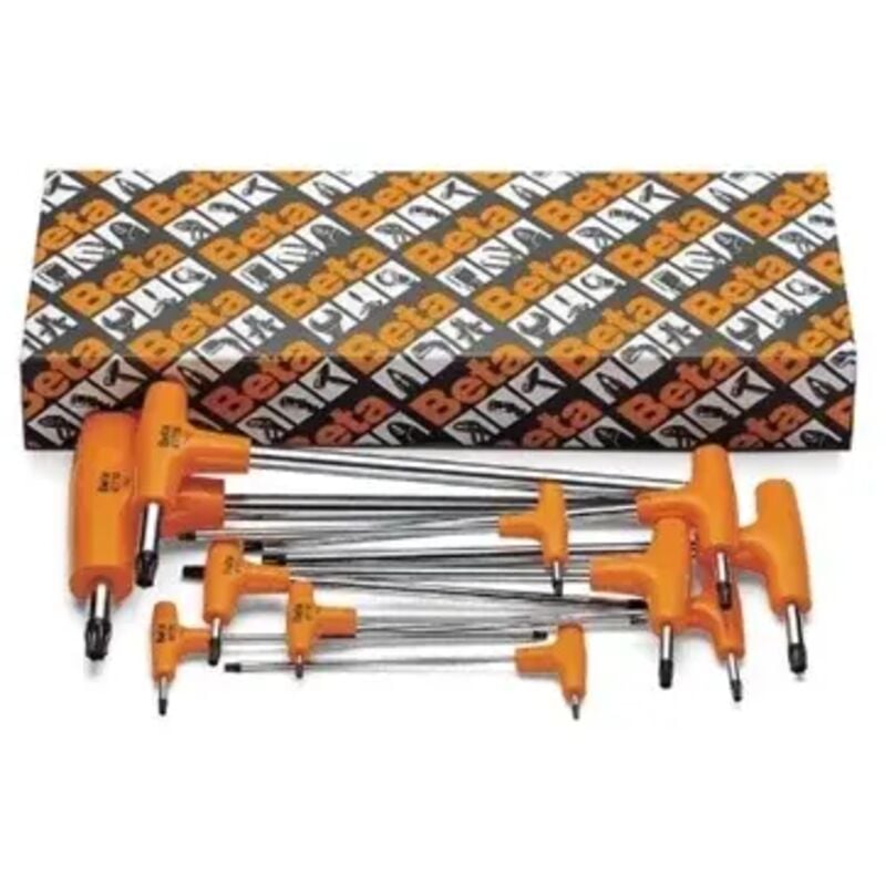 Beta - 97TTX/S6 jeu de clés à douilles torx mâles avec poignée