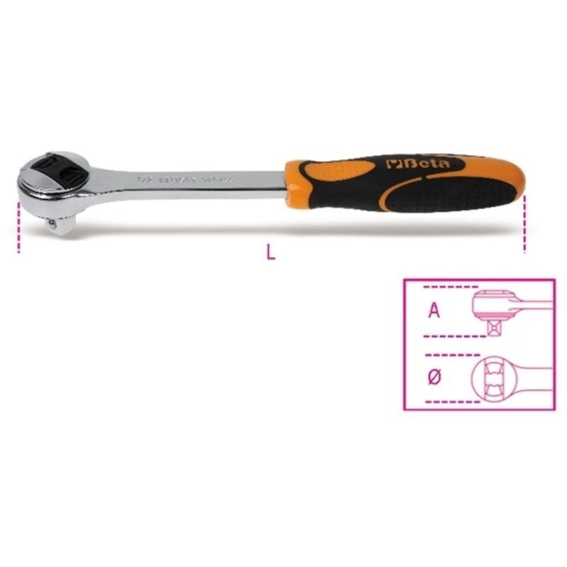 Beta - Cliquet réversible 1/2 bêta 920/55 - 275 mm