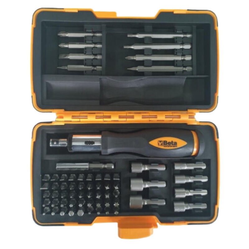 BETA Coffret 60 embouts + 2 accessoires BW861MIX/62 - 008616962