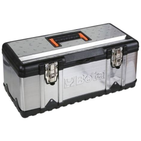 Beta CP17 Caja de herramientas vacía de acero inoxidable y plástico 021170500