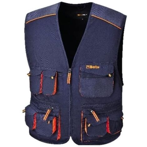 BETA Gilet Multitasche Taglia XXXL Colore Blu