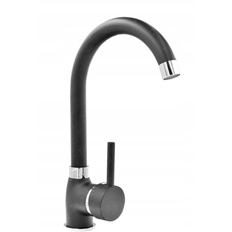BETA GRANIT NOIR ÉVIER MITIGEUR DE CUISINE