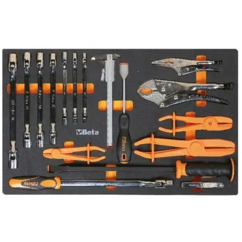 Beta M78 Soft thermoformé avec assortiment 17 Pcs. - 17