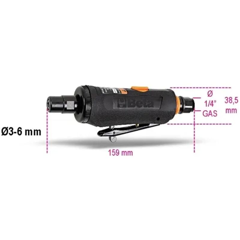 Beta 1933 Meuleuse pneumatique axiale - 0,20 kW