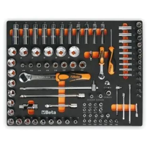 Beta MM100 Moule thermoformé souple avec assortiment 98 pcs.