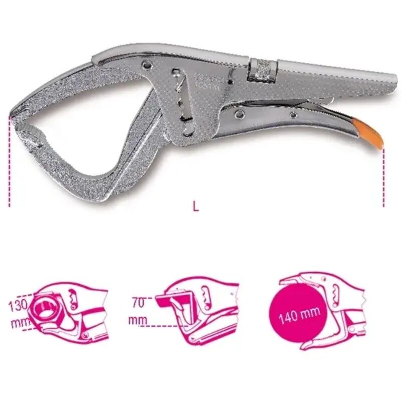 Beta - 1051xl pince autobloquante à double réglage - 270