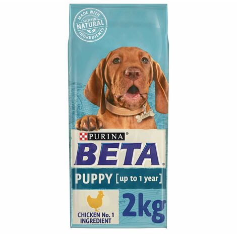 BETAﾮ Puppy Dry Dog Food with Chicken 2kg - 13300