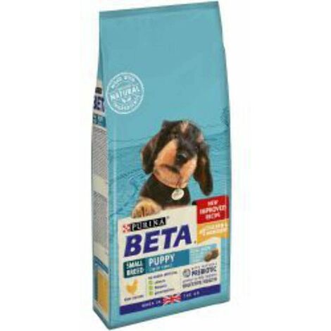 BETAﾮ Puppy Small Breed Dry Dog Food with Chicken 2kg - 13303