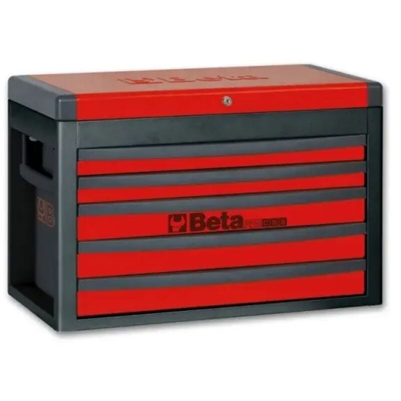 Beta - RSC23 Boîte à outils à 5 tiroirs - Rouge