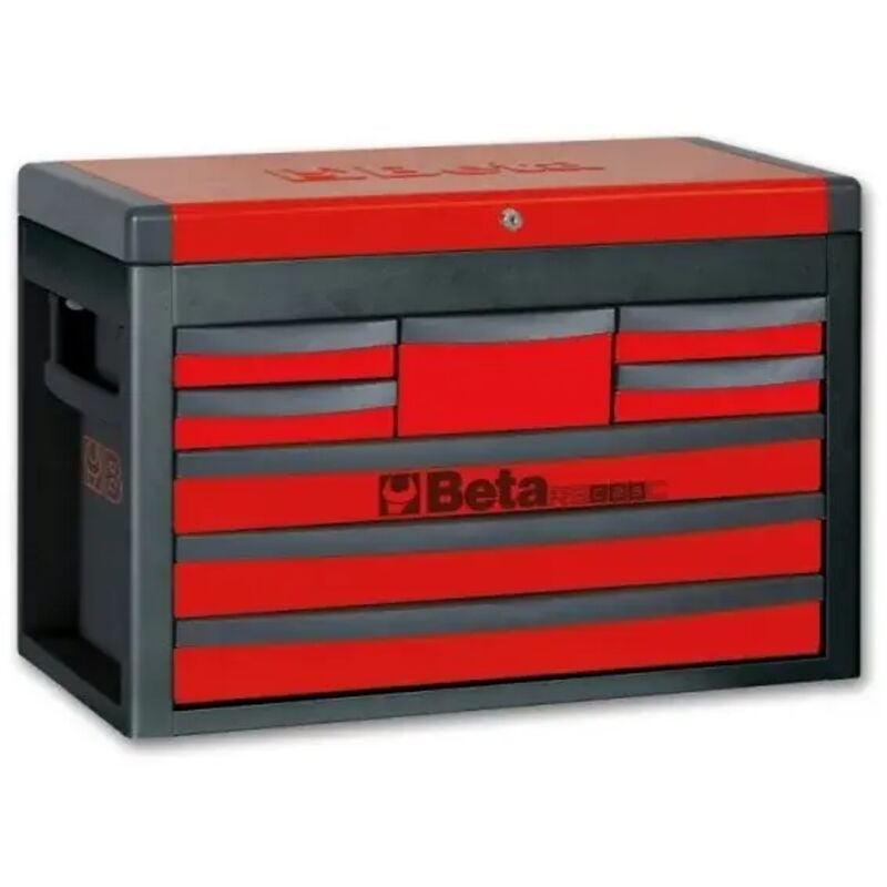 Beta - RSC23C Boîte à outils avec 8 tiroirs - Rouge