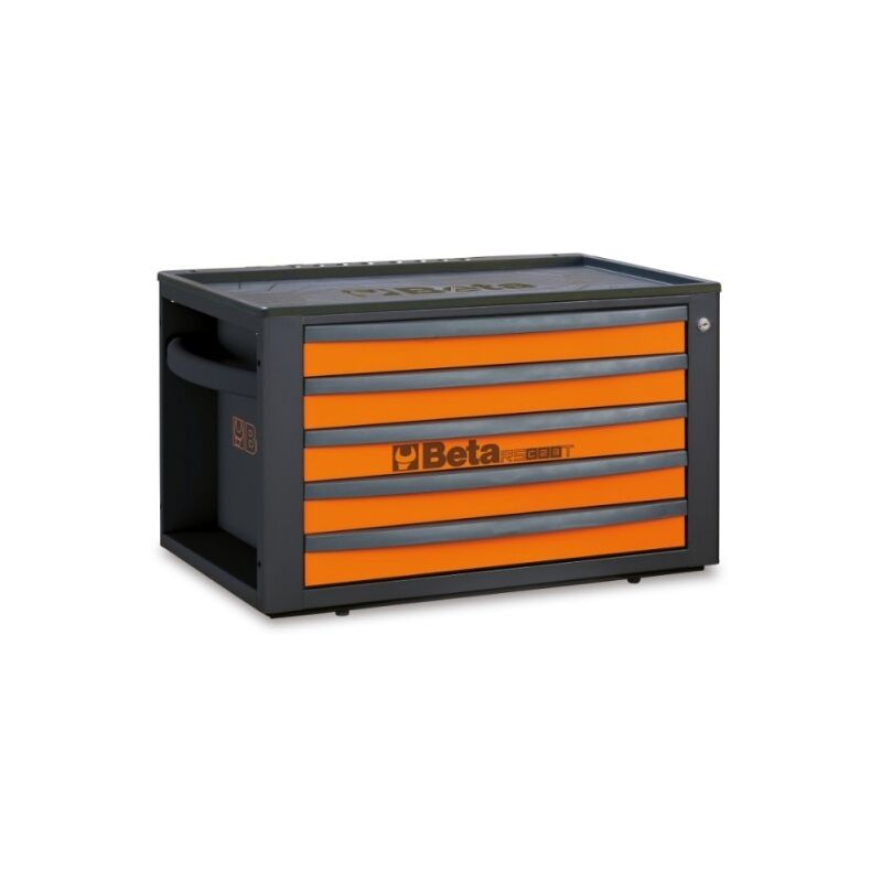 Image of Beta - RSC23T Cassettiera portautensili con 5 cassetti - Arancione