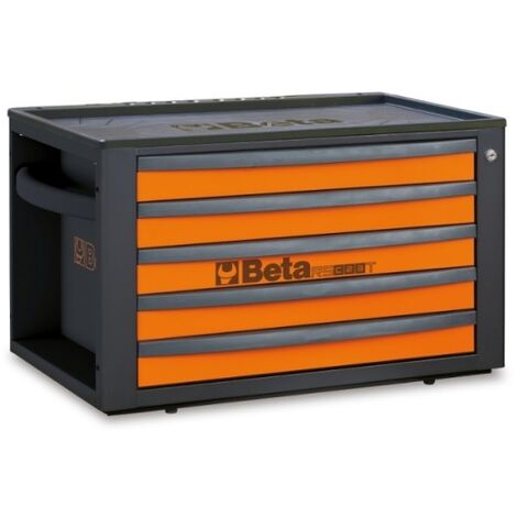 Beta RSC23T Cassettiera portautensili con 5 cassetti - Nero