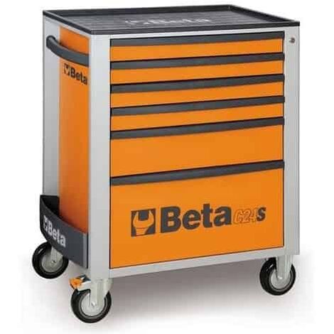 BETA Servante 6 tiroirs - C24S/6 - Rouge