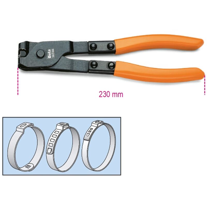 

Alicates con sujetador 1473A - Beta Tools