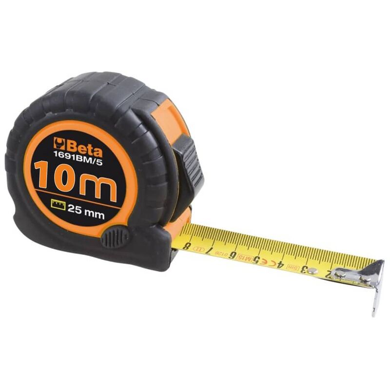 

Cinta métrica 1691BM /10 acero 10 m - Beta Tools