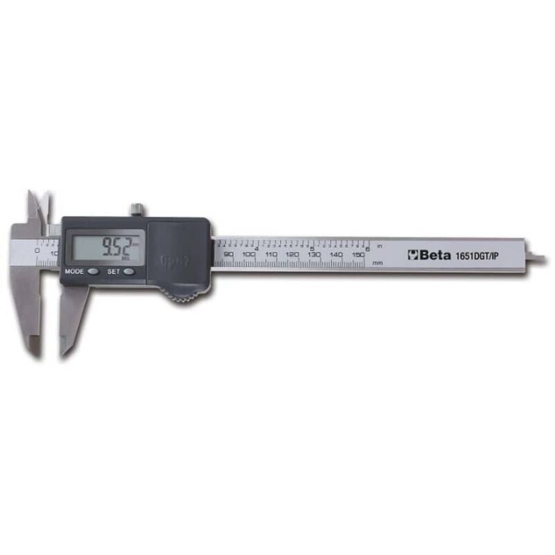 

Pie de rey digital 1651DGT 150 acero inoxidable - Beta Tools