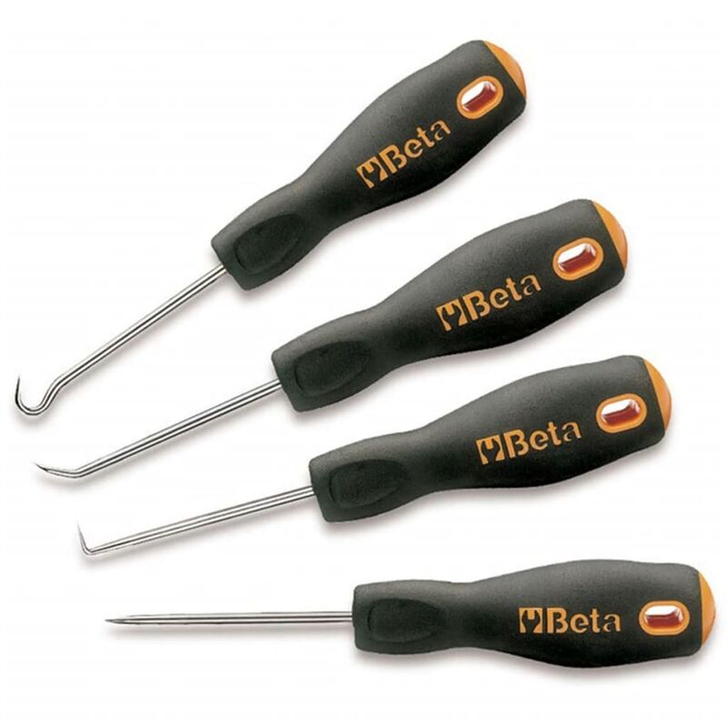 

Set de 4 punzones de trazar de acero 1687/S4 016870150 - Beta Tools