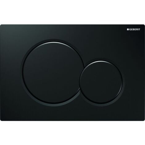 Betätigungsplatte GEBERIT Sigma 01 schwarz glänzend 115.770.DW.5