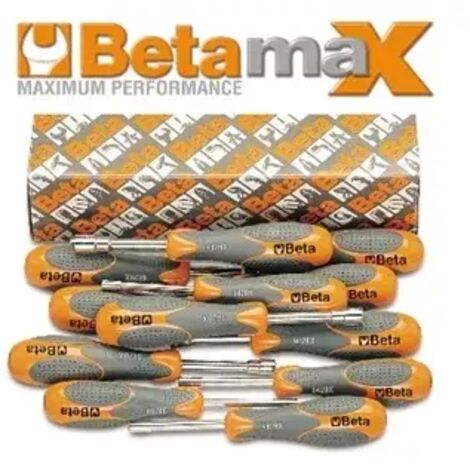 Betamax jeu de clés à douilles hexagonales courtes beta 942bx/s12