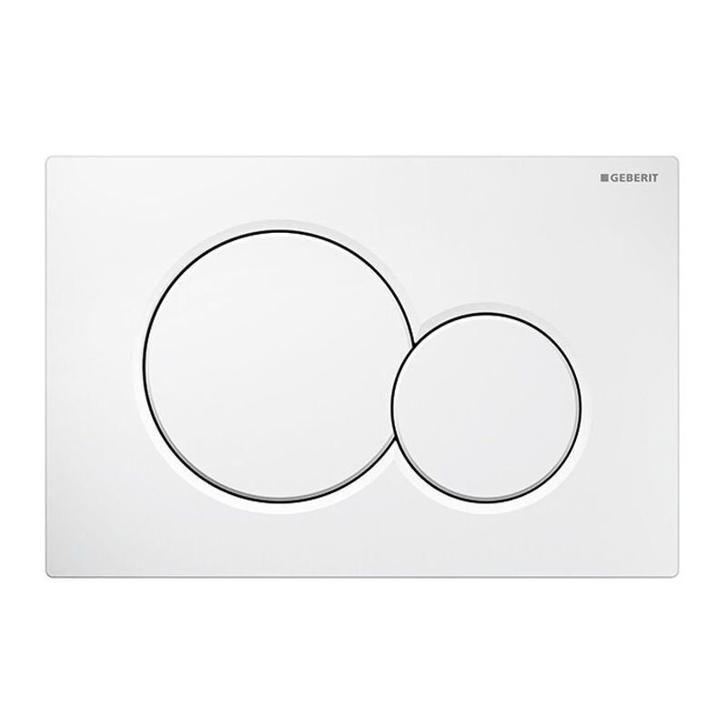 Plaque de déclenchement GEBERIT Sigma01 blanc-alpin (115.770.11.5)