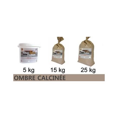 Béton ciré coloré Ombre calcinée KIT COMPLET Conditionnement: 5kg (kit complet) 6m2