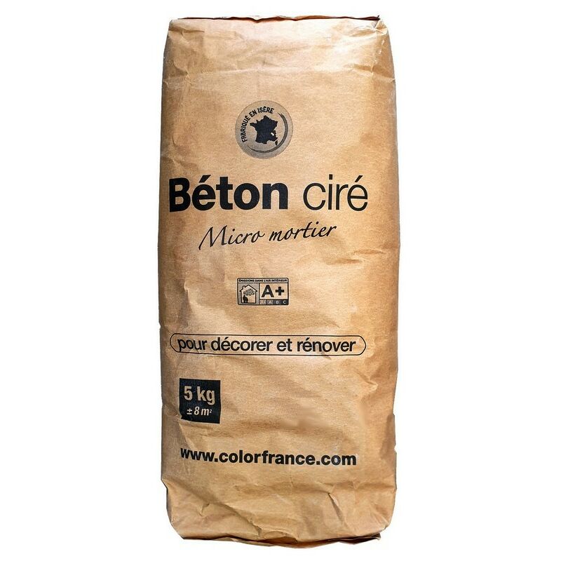 Sac béton ciré déco terrazzo teinté dans la masse 5kg pour 4 à 5 m² Béton ciré: Amsterdam