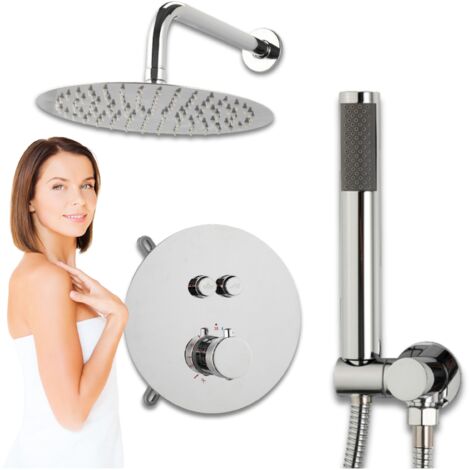 Betonbrausegarnitur S-1172 Chrom