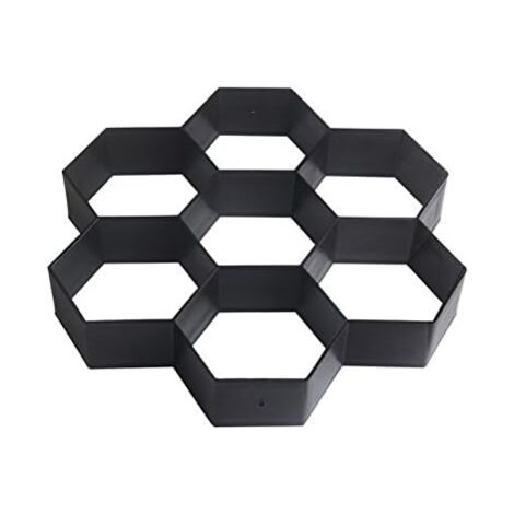 Betonpflastersteinform, 29 x 29 cm, Weg, Terrasse, Auffahrt, Terrasse, Garten, DIY, Steinstraßenform