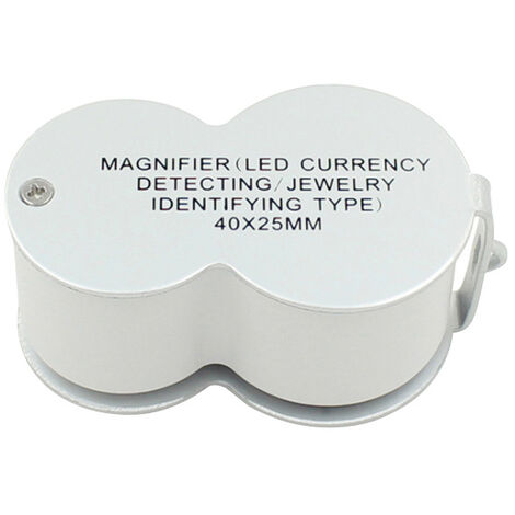 Magnifier PLIABLE For Jewelers Watchmaker Numismatist 75 X 6
