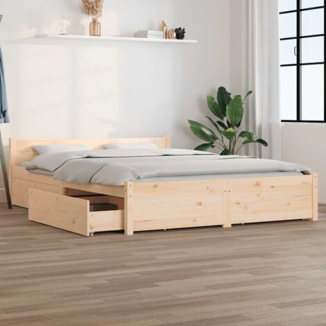 Bett mit Schubladen 140x200 cm