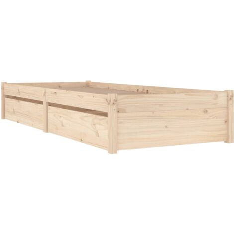 Bett mit Schubladen 90x200 cm vidaXL
