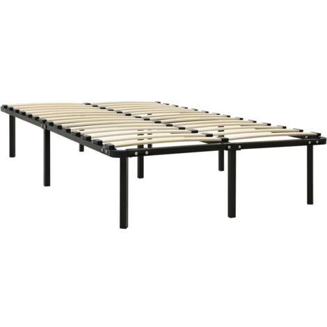 Bett Schwarz Metall 120x200 cm vidaXL